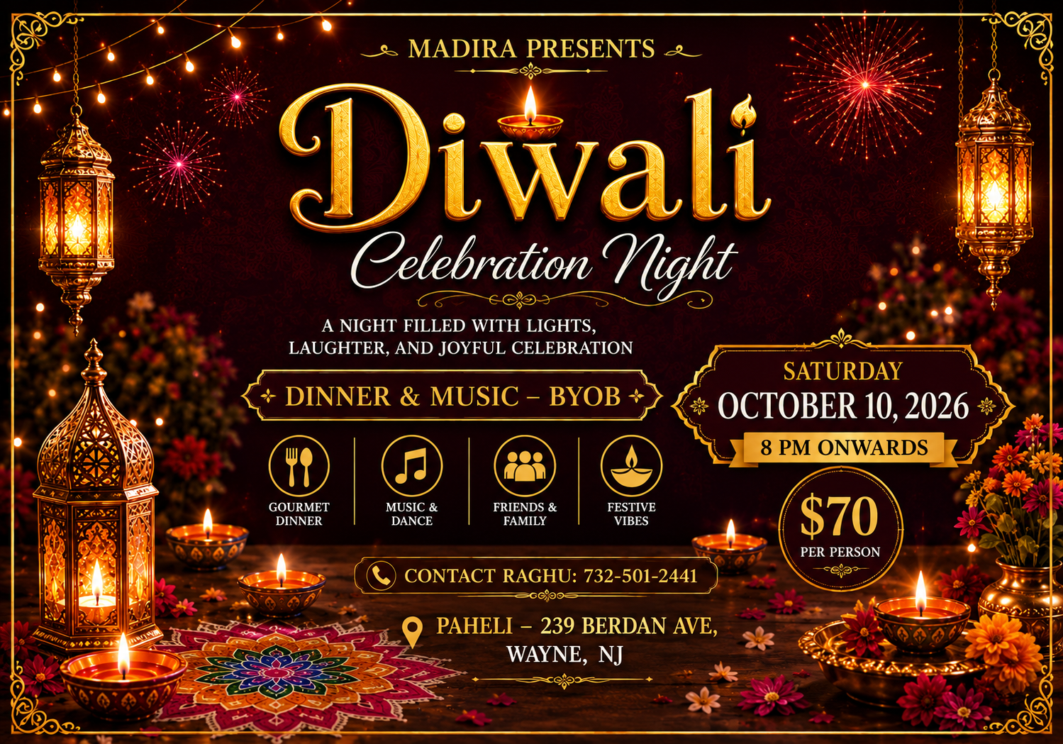 Diwali Celebration Night